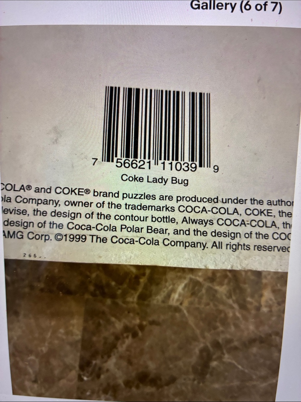 Vintage Coca-Cola Brand Puzzle Travel Puz 75 piece rare 1999 New - Picture 5 of 6